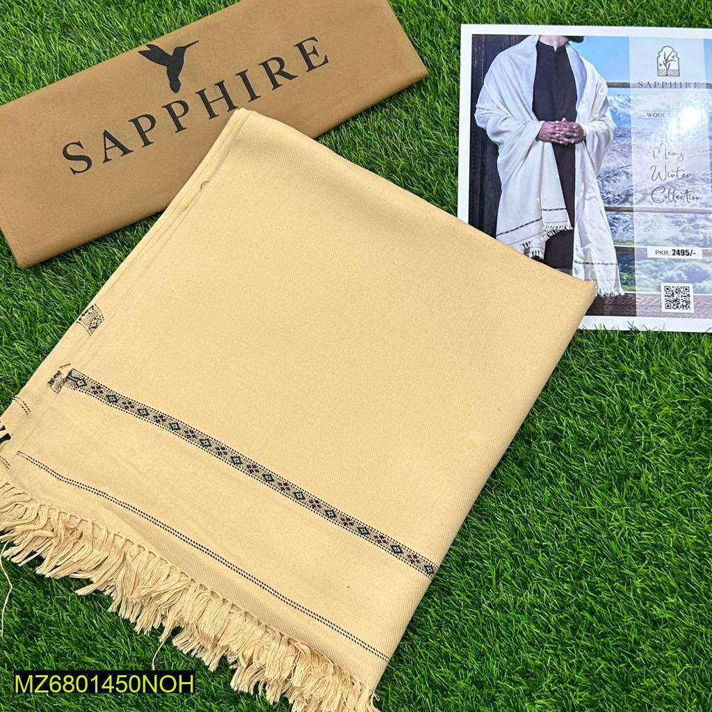Premium Men’s Warm Wool Shawl for Winter