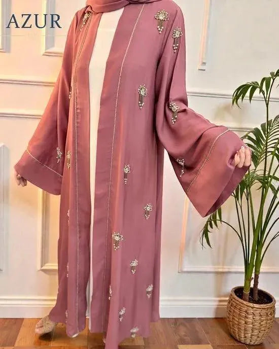 Classic Satin Abaya for Women