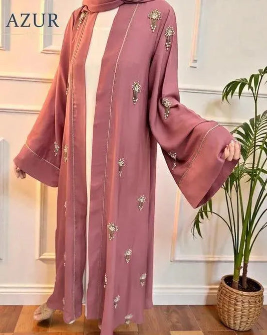 Classic Satin Abaya for Women