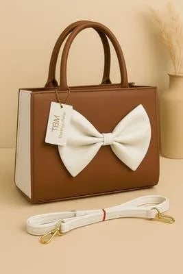 Women's Leather Plain Shoulder Bag