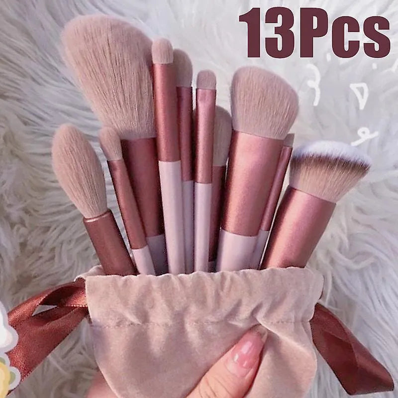 The 13 Pcs Makeup Brushes Set